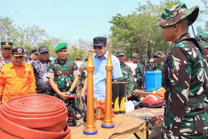 Bupati Erwin Burase Pimpin Apel Siaga, Perkuat Kesiapan Hadapi Karhutla dan Kekeringan